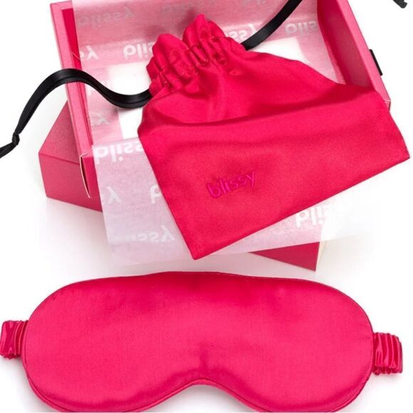 NWT Blissy Sleep Mask - Hibiscus comes in the box - Picture 5 of 6